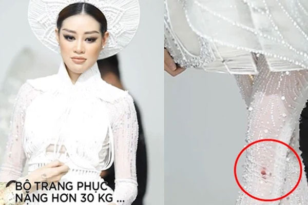 Đêm thi quốc phục Miss Universe: Khánh Vân một mình cặm cụi trong hậu trường, dàn đối thủ mạnh bắt đầu tung hết 100% sức lực-8