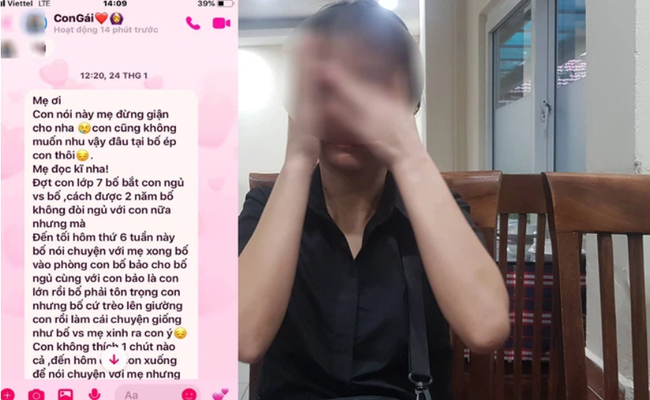 Vụ con gái tố bị cha dùng vũ lực hiếp dâm ở Phú Thọ: Lộ tin nhắn cầu xin tha thứ của người cha, dù trước đó một mực chối tội-3