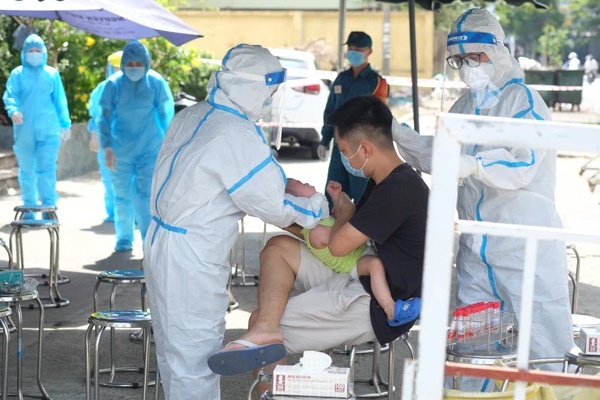 Đà Nẵng: Bé gái 3 tuổi dương tính SARS-CoV-2-1