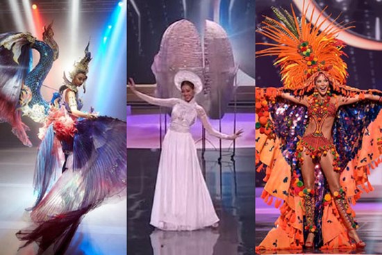 Top 10 trang phục dân tộc xuất sắc nhất ở Miss Universe
