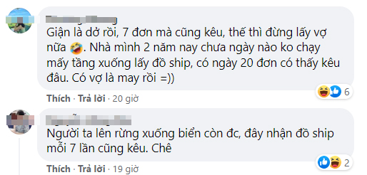 Bực mình vì liên tục bị gọi nhận hàng cho vợ đến 7 lần/ngày,&nbsp;ông chồng cằn nhằn liền được cho… ăn riêng, ngủ riêng-6