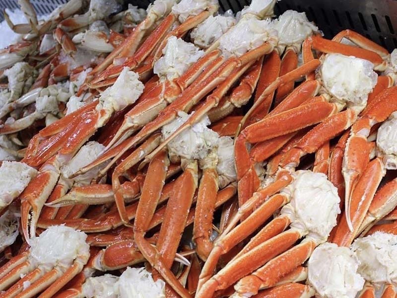 Chân cua tuyết: Hàng vip một thời đổ về chợ Việt, rẻ chưa từng có-2