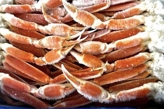 Chân cua tuyết: Hàng vip một thời đổ về chợ Việt, rẻ chưa từng có