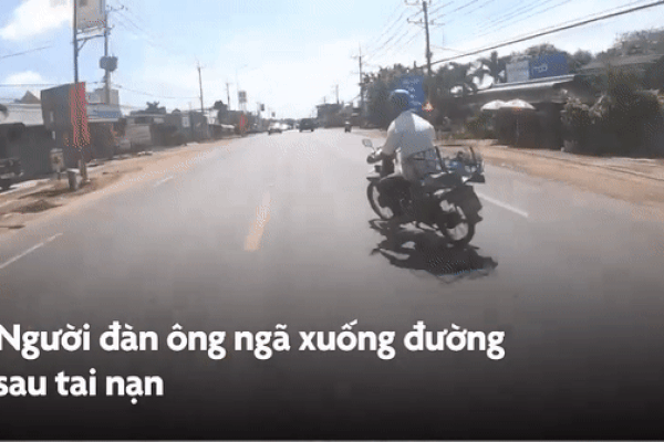 Xe máy phóng nhanh gây tai nạn tại Đồng Nai