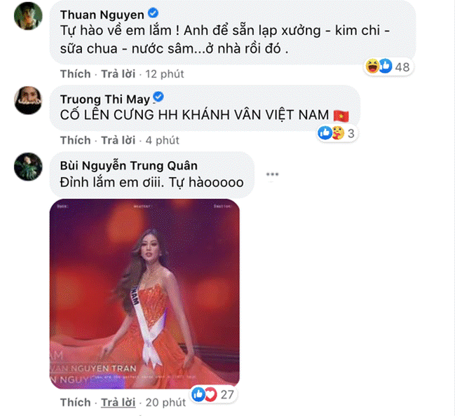 Khánh Vân có chia sẻ đầu tiên sau Bán kết Miss Universe 2020, nói 1 câu mà dàn sao Vbiz đồng loạt trầm trồ và động viên-2