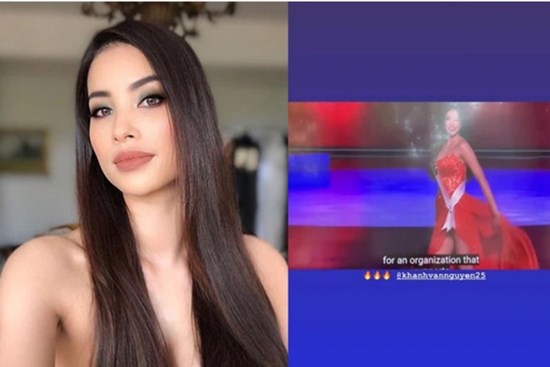 Phạm Hương đăng story ủng hộ Khánh Vân, ai dè bị netizen soi chi tiết chứng minh đang ở Việt Nam?