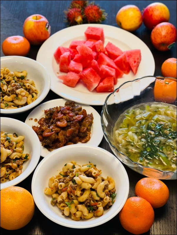 Đoan Trang rất hiếm khi vào bếp, sang Singapore định cư cùng chồng lại đảm đang bất ngờ, chăm chỉ nấu ăn&nbsp;ra dáng bà nội trợ-5