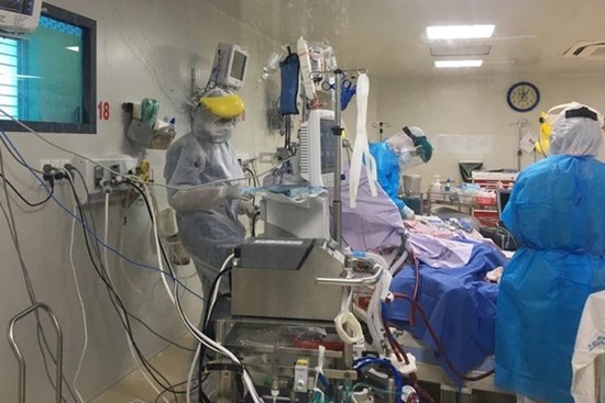 Một bệnh nhân Covid-19 nặng 