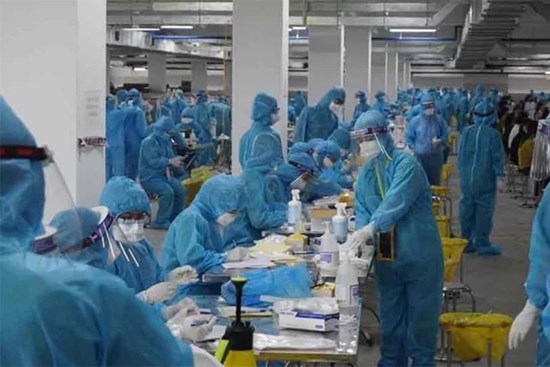 Thêm 57 ca mắc Covid-19 được ghi nhận vào chiều tối 16/05