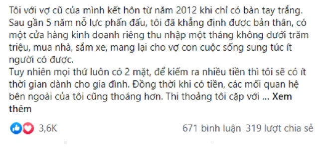 Ly hôn, chồng thách thức vợ liệu có sống nổi&nbsp;nhưng 3 năm sau gặp lại, nhìn cuốn sổ trên tay cô mà anh chết lặng-1