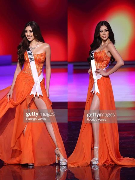 Khánh Vân mặc váy Tái Sinh” tại chung kết Miss Universe 2020, netizen thắc mắc 1 điều về đôi giày-10