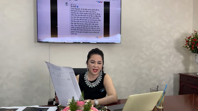 Bị Vy Oanh nghi ngờ chuyện từ thiện 1000 tỷ, bà Phương Hằng: Tôi sẽ lôi hết dĩ vãng của cô này ra-2