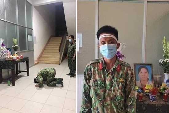 Mẹ mất không thể về chịu tang: Nhói lòng nơi tuyến đầu chống dịch