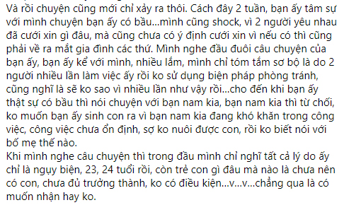 Sau gần chục năm theo đuổi và 3 lần tỏ tình không thành, chàng trai chấp nhận đổ vỏ” cho kẻ khác để được bên cạnh người mình yêu-2