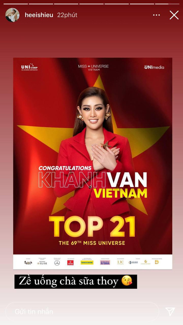 Khánh Vân lọt top 21 Miss Universe 2020, em trai nhắn gửi đúng 5 chữ nhưng đi vào lòng người-2