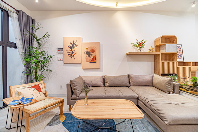 Có mảnh đất 75m2, vợ chồng Đà Nẵng xây nhà cực khéo: Trong nhà nghe tiếng nước chảy, ngoài vườn nghe tiếng chim hót-6