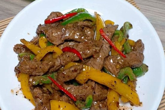 Công thức bò sốt mật ong tiêu đen thơm ngon, hấp dẫn
