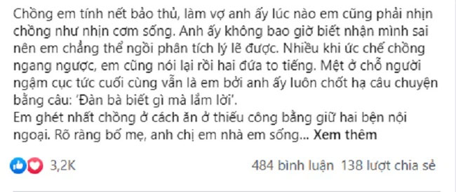 Chồng dọa cấm cửa nếu vợ đưa con về ngoại chơi và màn trở lại lợi hại ngày hôm sau của cô mới khiến anh choáng váng-1