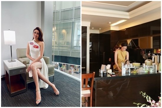 Cận cảnh không gian sống tối giản của hoa hậu Khánh Vân