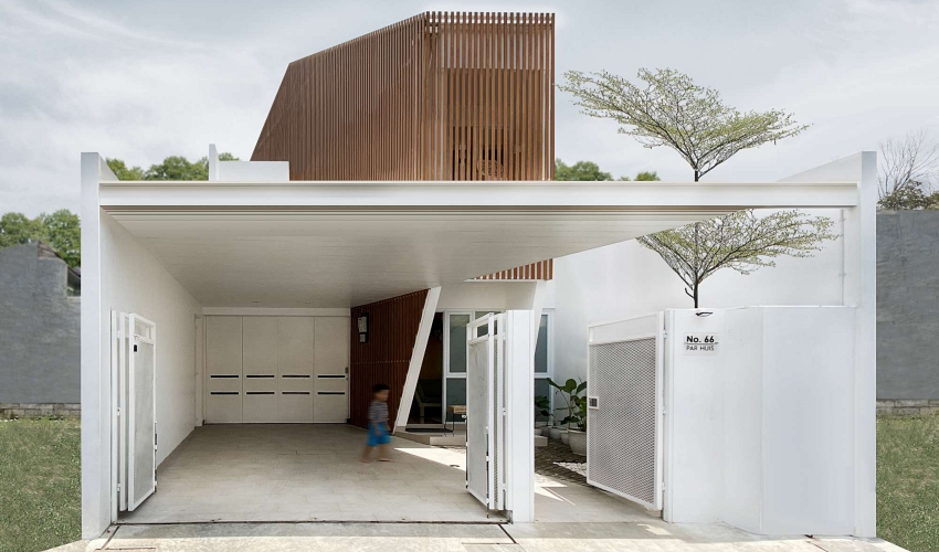 Ngôi nhà 75m2 có thiết kế cực chất, tận dụng nguồn năng lượng vô giá của thiên nhiên tạo ra không gian sống thoáng mát, ngập tràn nắng và gió-3