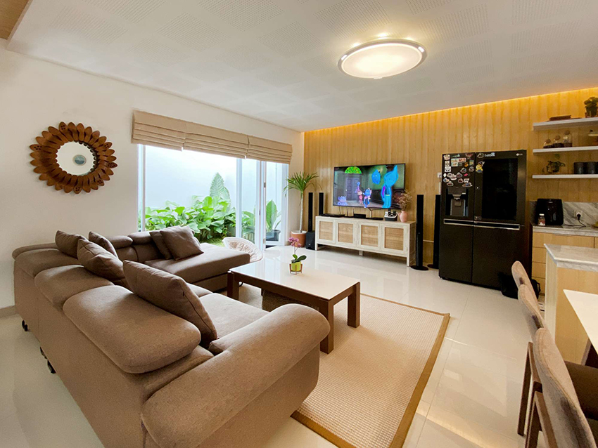 Ngôi nhà 75m2 có thiết kế cực chất, tận dụng nguồn năng lượng vô giá của thiên nhiên tạo ra không gian sống thoáng mát, ngập tràn nắng và gió-4