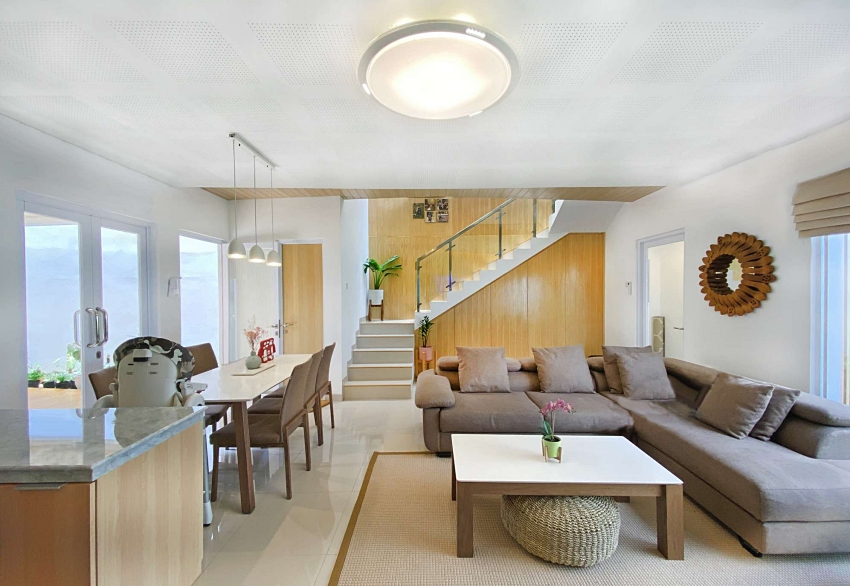 Ngôi nhà 75m2 có thiết kế cực chất, tận dụng nguồn năng lượng vô giá của thiên nhiên tạo ra không gian sống thoáng mát, ngập tràn nắng và gió-5