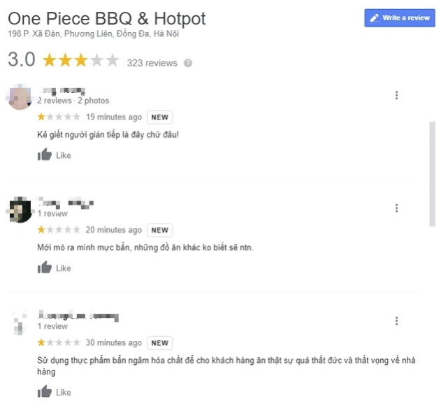 Lên VTV vì bán mực thối tẩm hóa chất, nhà hàng buffet tại Hà Nội nhận hàng loạt đánh giá 1 sao từ cộng đồng mạng-2