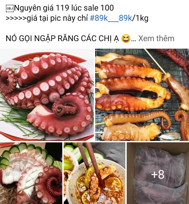 Râu bạch tuộc Nhật Bản tràn ngập chợ Việt, giá siêu rẻ, chỉ 89.000 đồng/kg-1