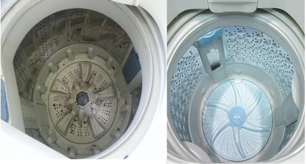 Đem giấm đổ vào máy giặt, tưởng việc ngớ ngẩn hóa ra lại mang đến lợi ích to đùng-2