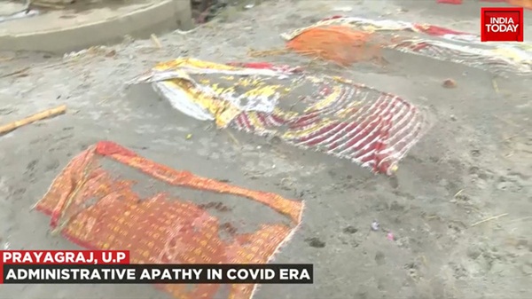 Video mới nhất quay mộ tập thể chôn nghìn người ở Ấn Độ: Sự thật khắc nghiệt của Covid-19-3