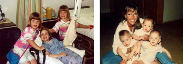 Chị em sinh ba bị bỏng kinh hoàng trong vụ cháy lớn hơn 30 năm trước, diện mạo xinh đẹp và cuộc sống ở hiện tại gây ngỡ ngàng vô cùng-3