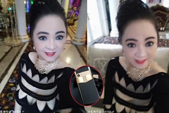 Bà Phương Hằng khoe ảnh selfie với toàn kim cương, vàng bạc, nhưng chiếc 