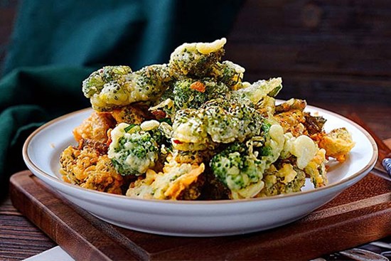 Chán xào hay luộc, thử ngay món súp lơ chiên giòn, ngon không dừng đũa được