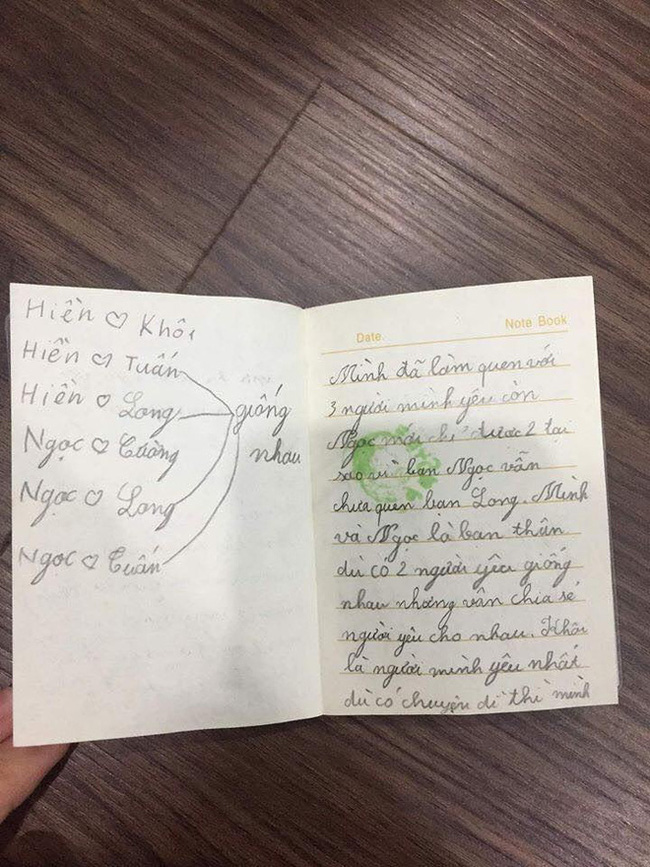 Học sinh tiểu học lộ nhật ký tình yêu, chỉ vài dòng ngắn ngủi nhưng khi soi ra chi tiết bất thường thì dân tình xỉu ngang xỉu dọc-2