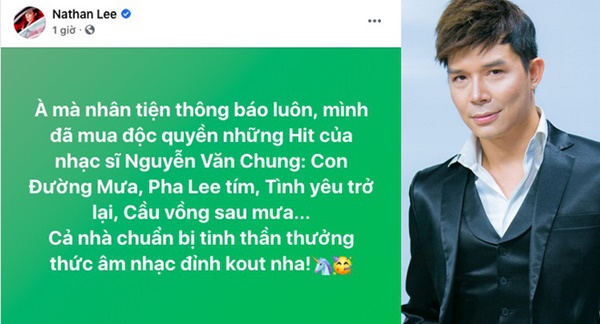 Cao Thái Sơn chính thức lên tiếng chuyện bị Nathan Lee mua mất loạt hit đình đám-1