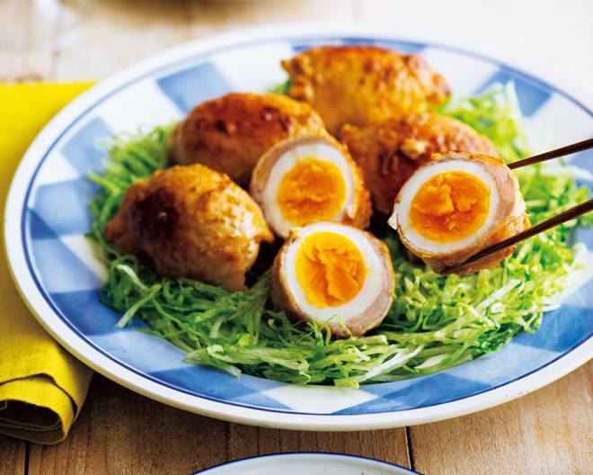 Trứng lòng đào bọc thịt sốt mặn ngọt, cả nhà ai cũng khen xuýt xoa-1