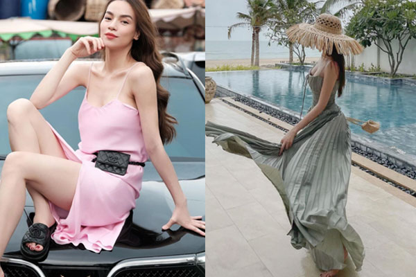 Học sao Việt lên đồ combo đồng màu mát mẻ, chẳng tốn công mix&match-8