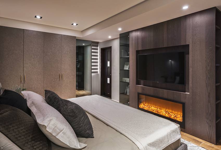 Căn nhà 100m2 của cặp vợ chồng mới cưới có thiết kế nhẹ nhàng không kém phần sang chảnh, tận dụng tối đa từng tấc đất, ấn tượng nhất là chi tiết thiết kế quầy bar giải trí ngay tại nhà-7