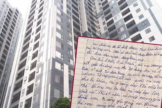 Bức thư nhức nhối rơi trong chung cư ở Hà Nội khiến nhiều bố mẹ có hai con thức tỉnh: 