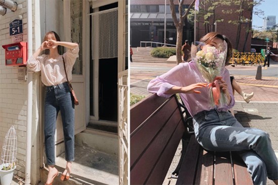 Kiểu quần jeans dễ mặc hơn skinny jeans, không hay dìm dáng như quần ống rộng nên xứng đáng để đầu tư