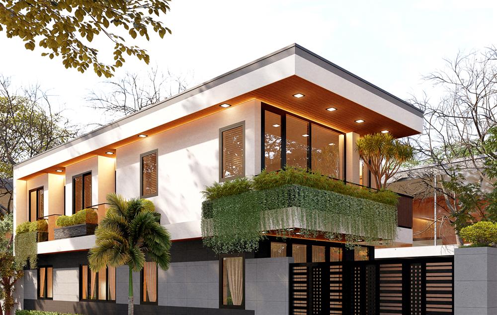 Ngôi nhà nhỏ hẹp ở Nghệ An vẫn đủ sân vườn, không gian sống xanh-2