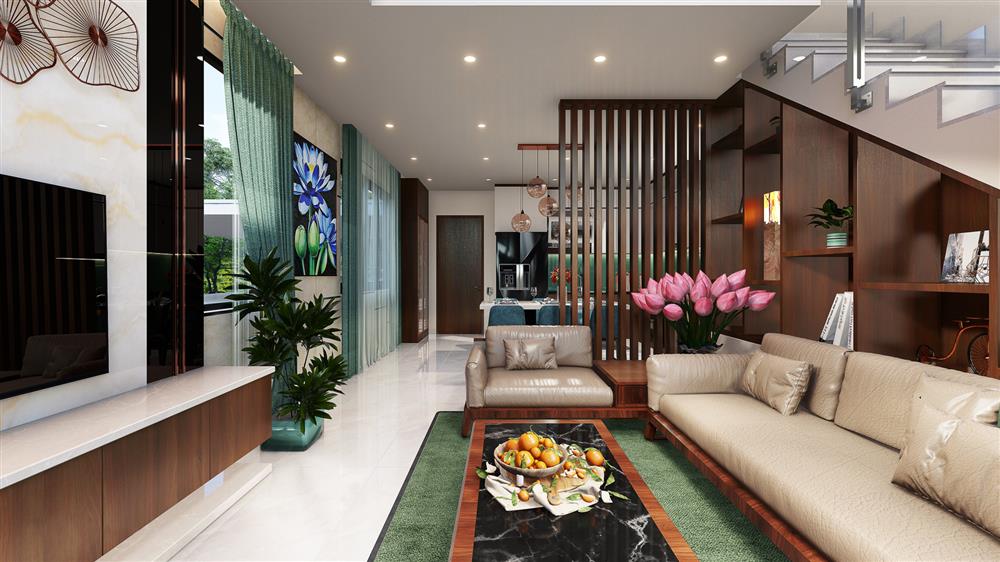 Ngôi nhà nhỏ hẹp ở Nghệ An vẫn đủ sân vườn, không gian sống xanh-6