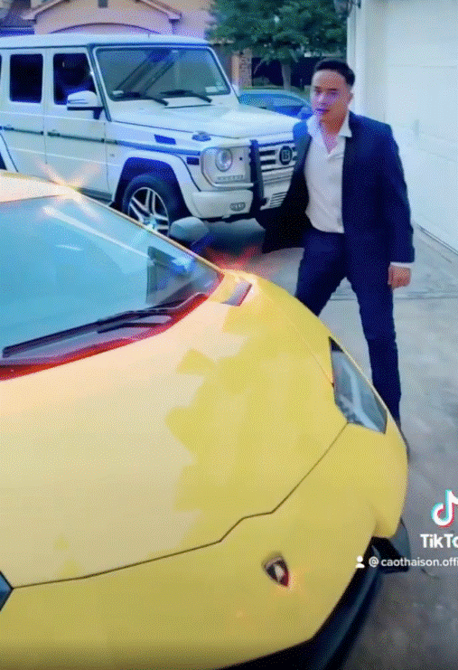Cao Thái Sơn bất ngờ đăng clip đi siêu xe màu vàng giữa ồn ào liên quan đến Nathan Lee-2