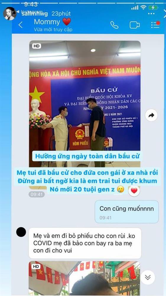 Sao Việt nô nức đi bầu cử: Tiểu Vy, Huyền My dậy sớm làm thanh niên gương mẫu, Khánh Vân từ Mỹ cũng hào hứng hưởng ứng-10