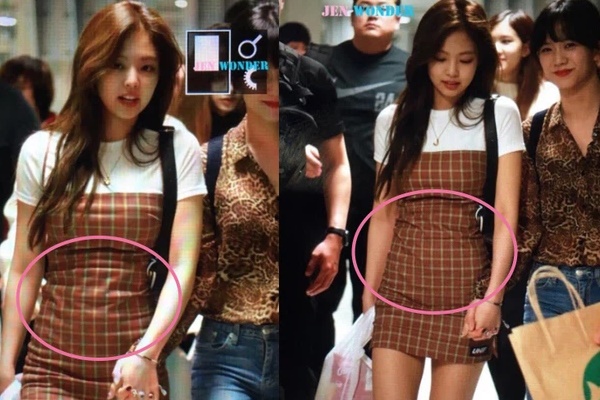 Dù vòng eo bé hơn hẳn, nữ idol này vẫn thua đau trước Jennie vì diện áo có chất vải quá chán đời-10