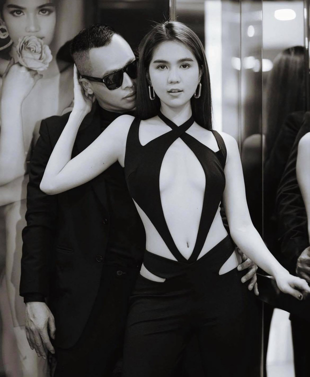 Cháy mắt clip Ngọc Trinh diện áo mặc như không khoe da thịt lõa lồ bên Vũ Khắc Tiệp, xem clip mà toát mồ hôi vì lo hớ hênh-5