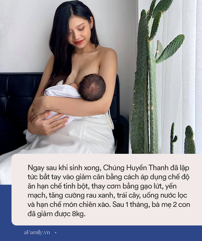 Diệt gọn 8kg chỉ trong 1 tháng sau sinh, Chúng Huyền Thanh hé lộ cách ăn đơn giản, mẹ nào cũng áp dụng được-16