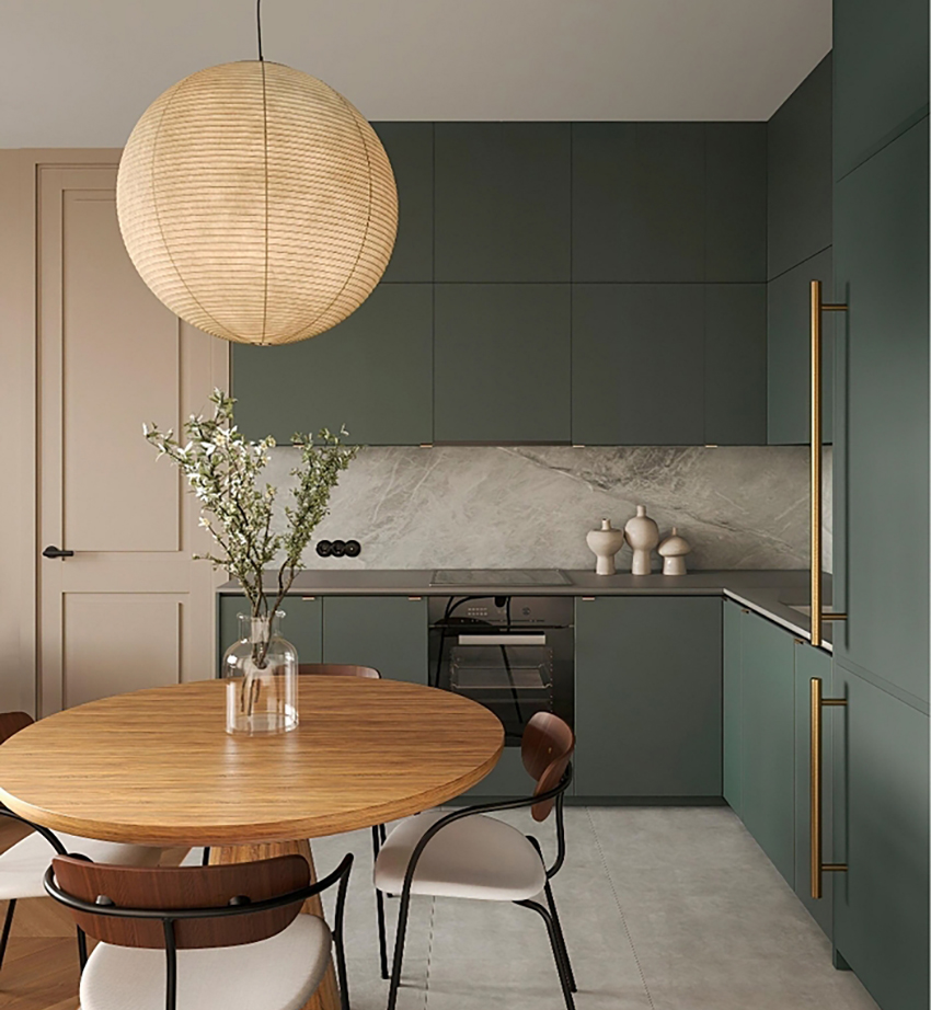 Bầu không khí tĩnh lặng, bình yên trong căn hộ decor với phong cách thiền có diện tích 25m²-6