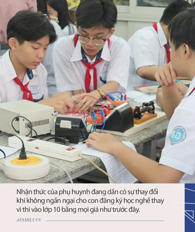 Vào thẳng trường nghề, không cố thi lớp 10: Nhiều phụ huynh chuyển hướng cho con đi đường tắt-1