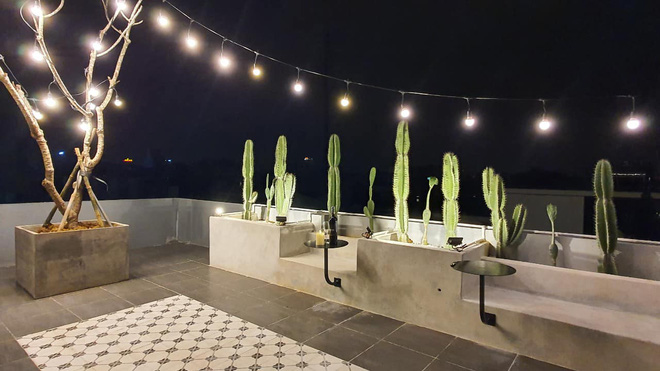 Mua được đất vàng trong hẻm, vợ chồng Đà Nẵng xây nhà tiền tỷ với không gian thoáng đãng, mặt tiền ốp đá khó đụng hàng-18